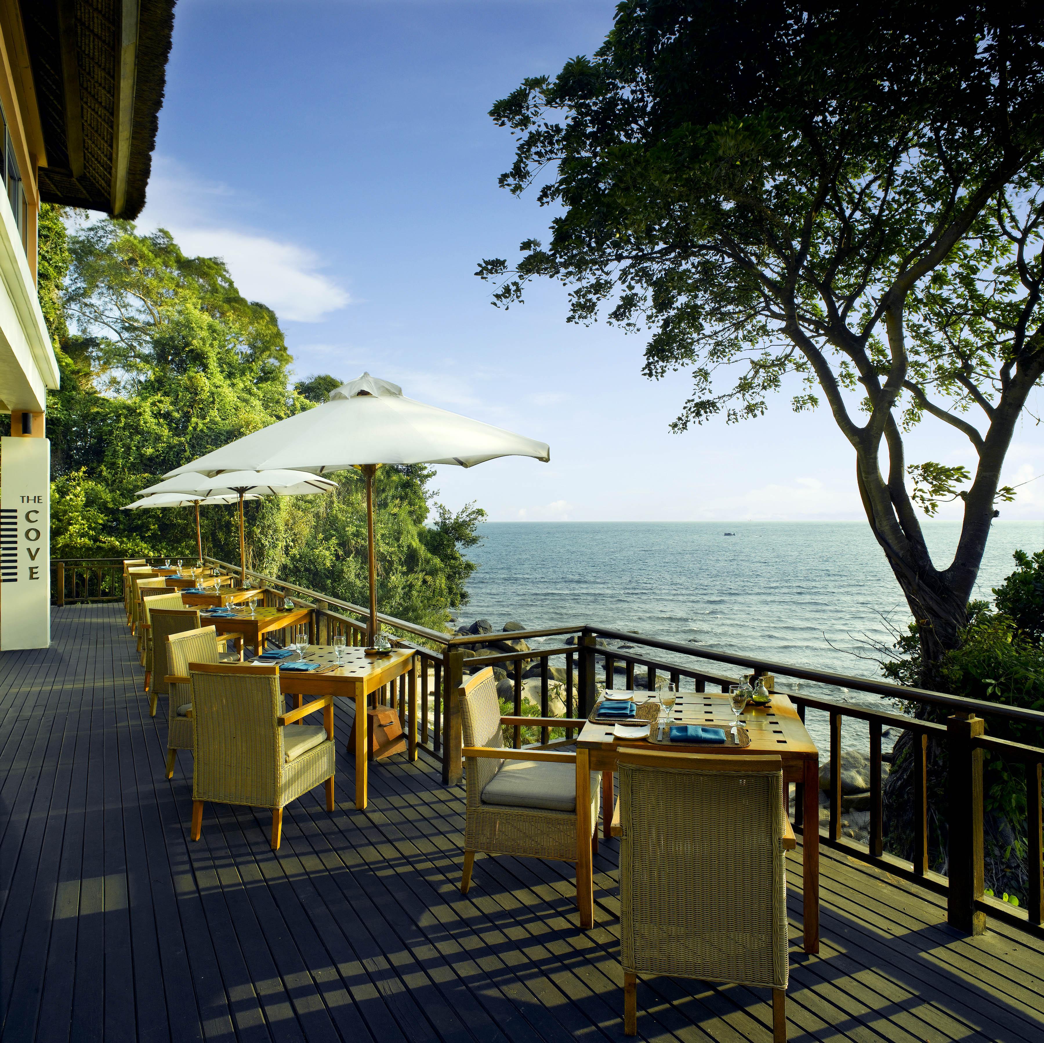 Готель Banyan Tree Bintan Лагой Ресторан фото