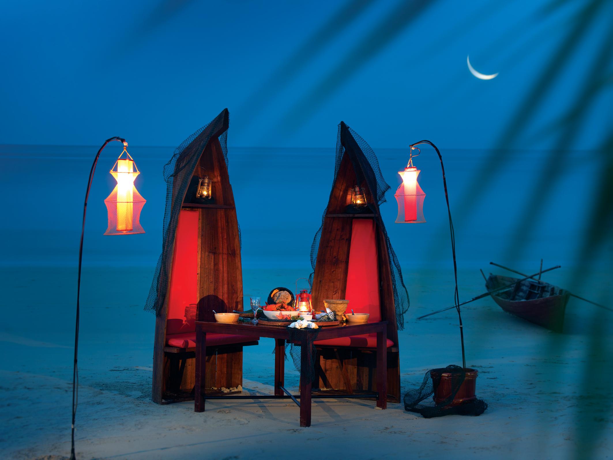 Готель Banyan Tree Bintan Лагой Ресторан фото