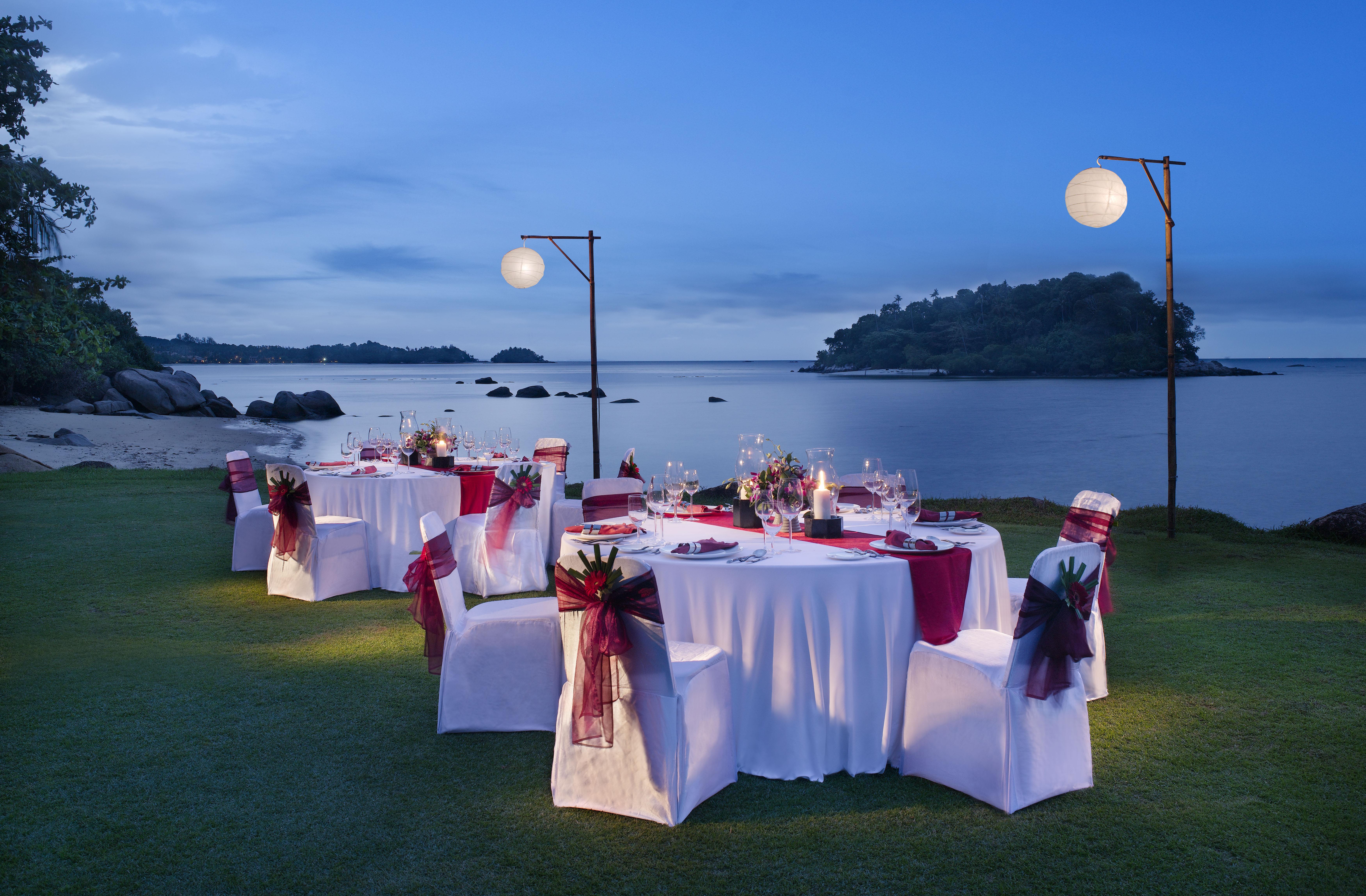 Готель Banyan Tree Bintan Лагой Ресторан фото
